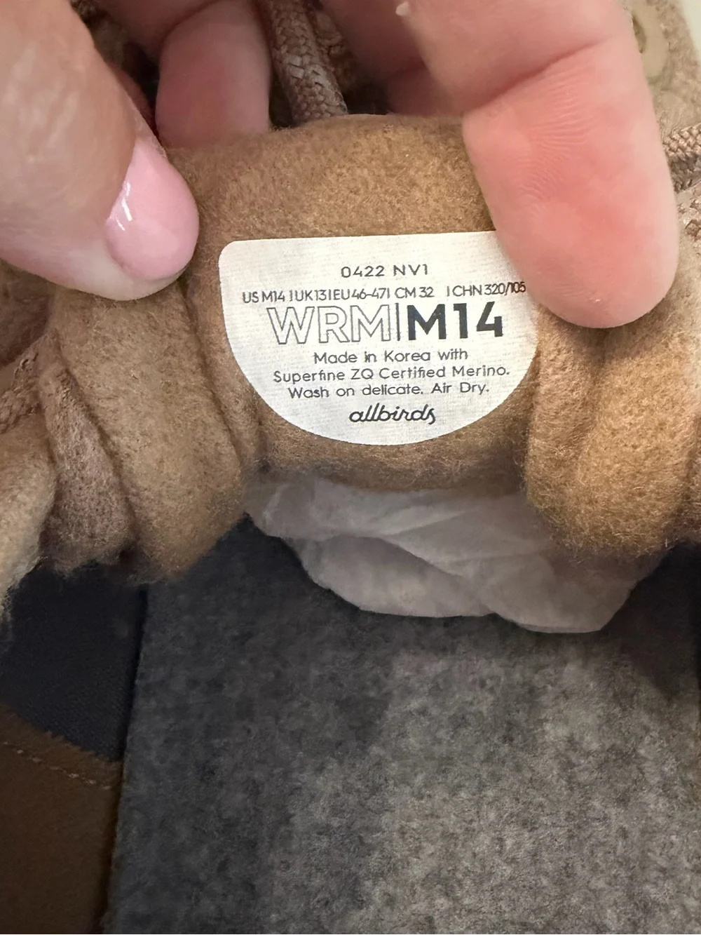 allbirds men’s wool
